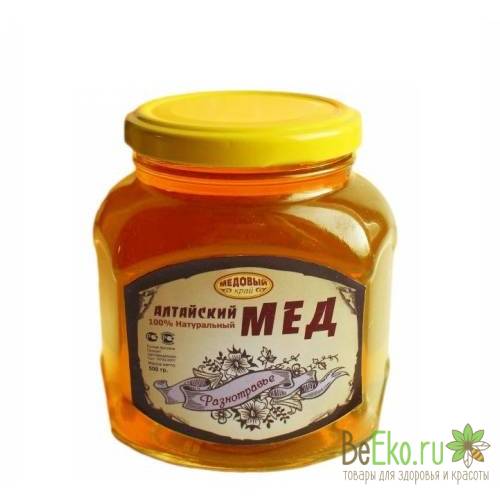 Алтайский мед Разнотравье