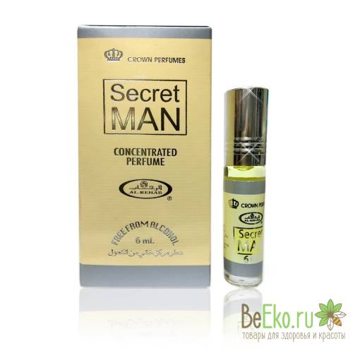 SECRET MAN - арабские масляные духи от Al Rehab